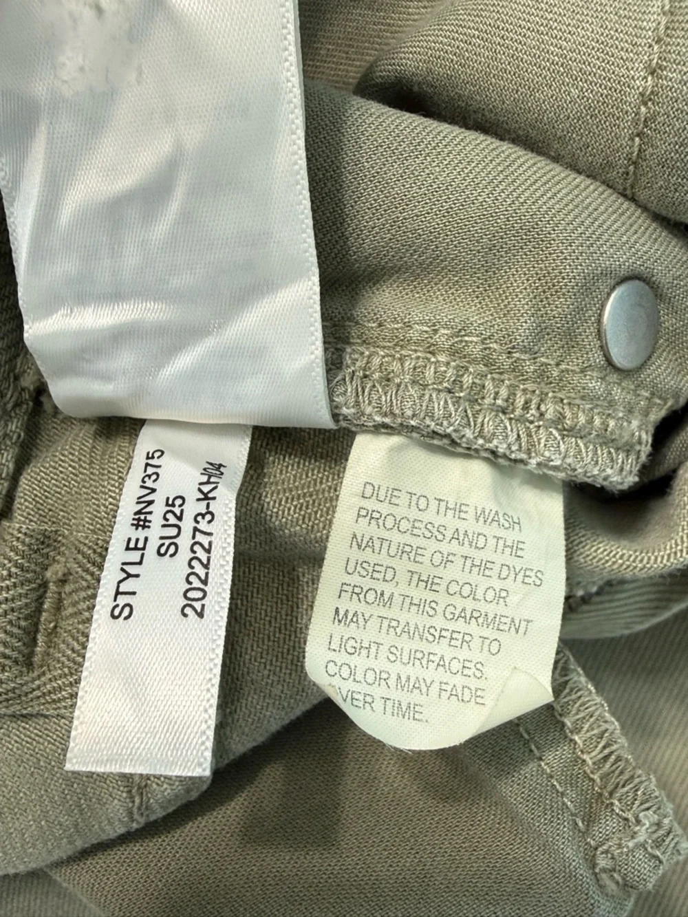 Madewell Super Wide Leg Jeans High Rise Drawstring Airy Size 24 In Sagebrush - Picture 10 of 16